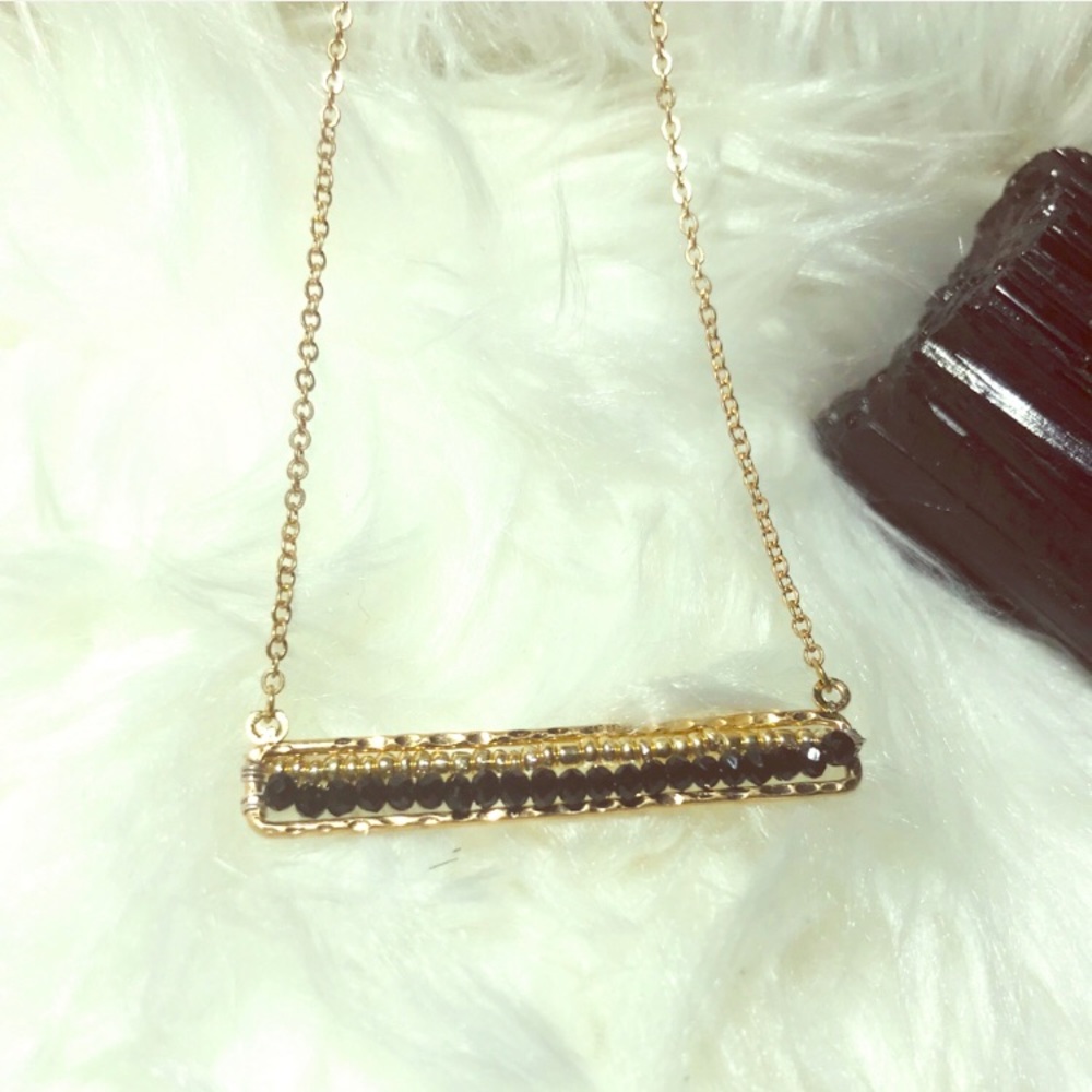 ❤️Gold beaded necklace❤️